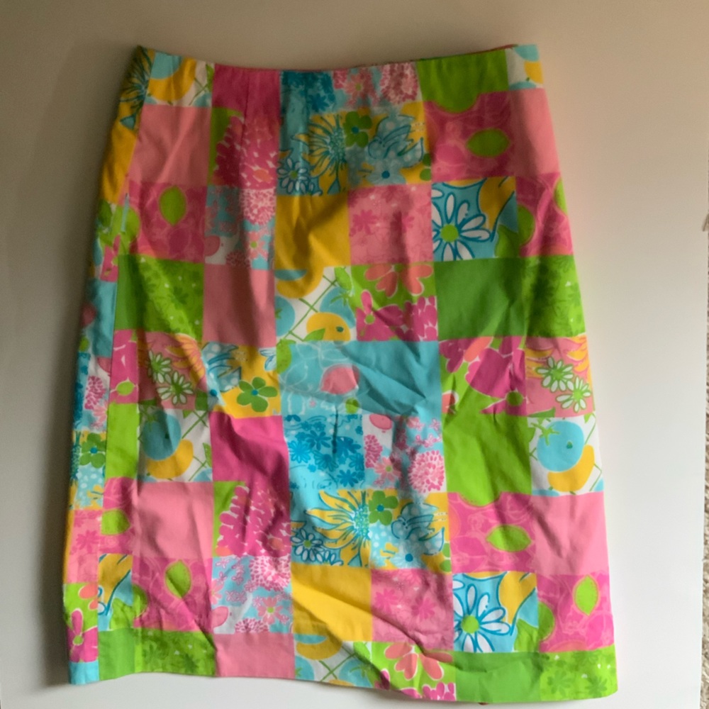 Lilly Pulitzer Patchwork Mini Skirt - image 3